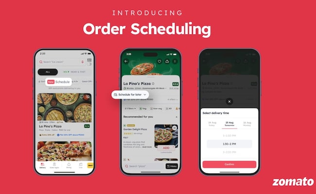 Read more about the article Zomato Launches New Order Scheduling Feature In Select Cities