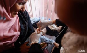 Read more about the article 48 Killed In Israeli Strikes In Gaza Ahead Of Polio Vaccine Campaign