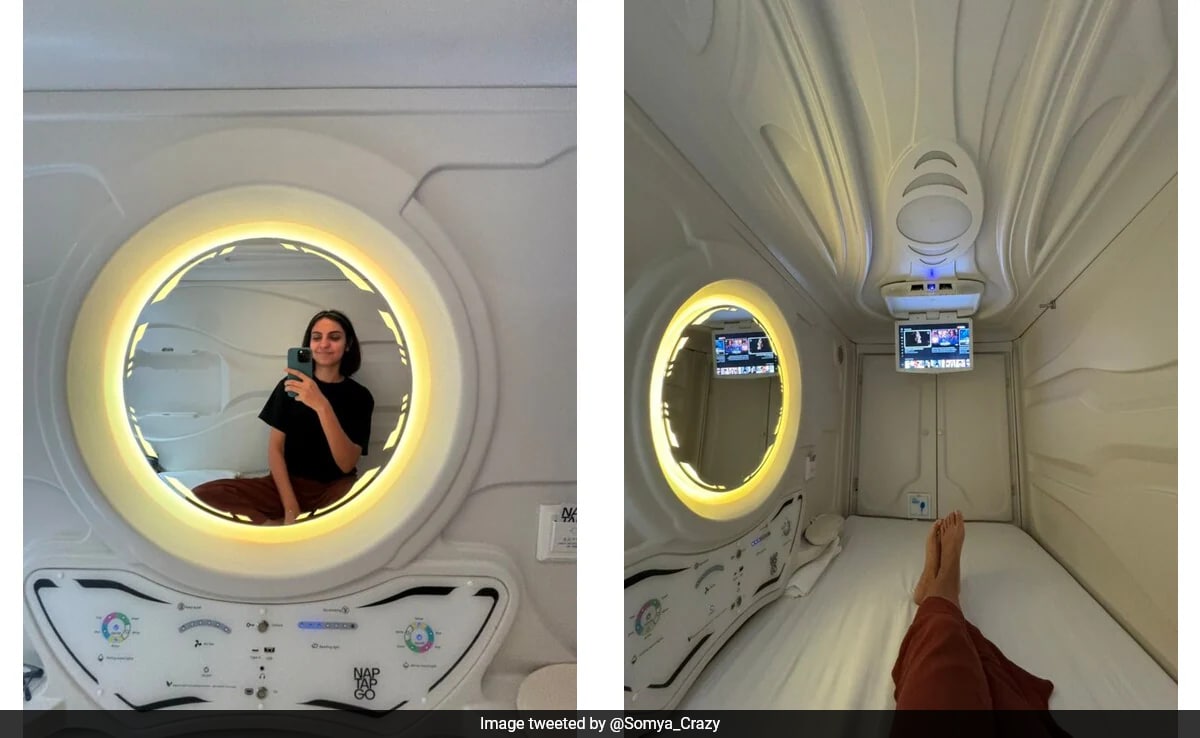 Read more about the article Anand Mahindra Reacts To Pics Of Japanese-Style Pod Hotel In Noida