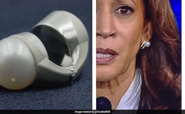 Read more about the article Tech Firm Says Kamala Harris Debate Earring Similar To Its Bluetooth Device