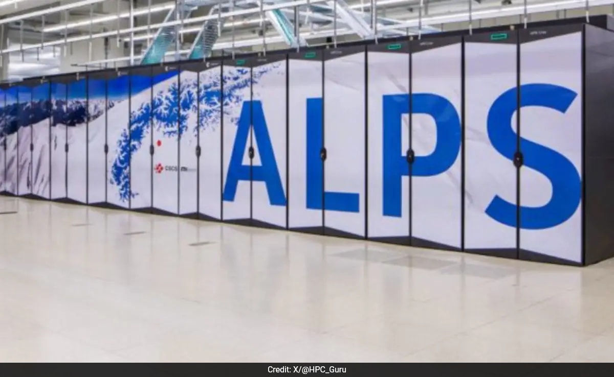 Read more about the article Swiss Inaugurates New Supercomputer Alps, With Emphasis On AI Solutions