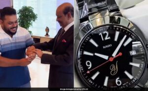 Read more about the article Indian Billionaire Surprises Fan With A Rs 2 Lakh Rado Watch, Video Goes Viral