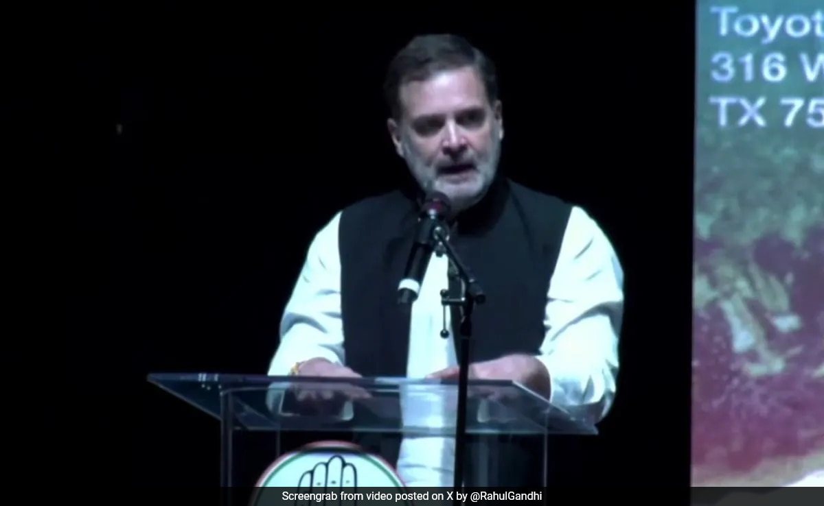 'Love, Respect, Humility Missing In Indian Politics': Rahul Gandhi In US