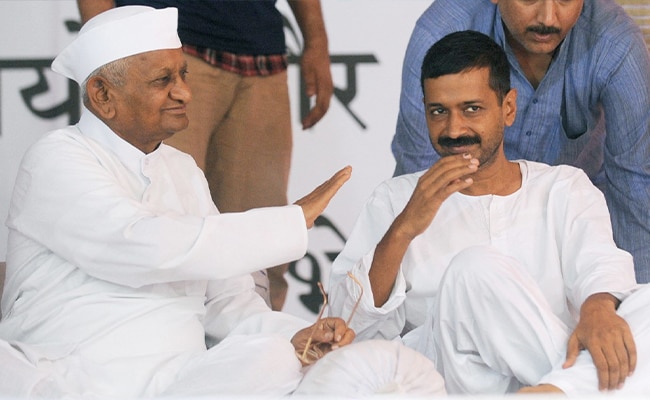 Read more about the article Anna Hazare Says Advised Arvind Kejriwal Not To Enter Politics, But He Didn’t Listen