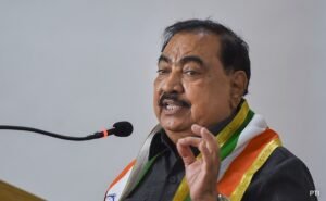 Read more about the article Eknath Khadse Says He Was Not Keen To Return To BJP