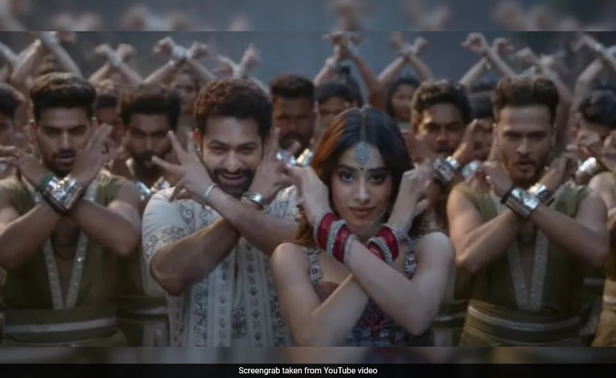 Janhvi Kapoor And Jr NTR Have A Blast