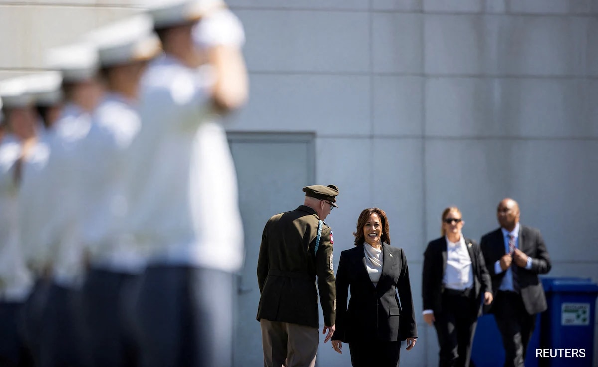 Top Ex US Military Officials Back Kamala Harris, Call Trump 'Danger To Democracy'