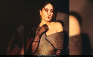 Read more about the article Kareena Kapoor’s Black And Gold Amit Aggarwal Look Was Once A “Pre-Loved Vintage Banarasi Saree”