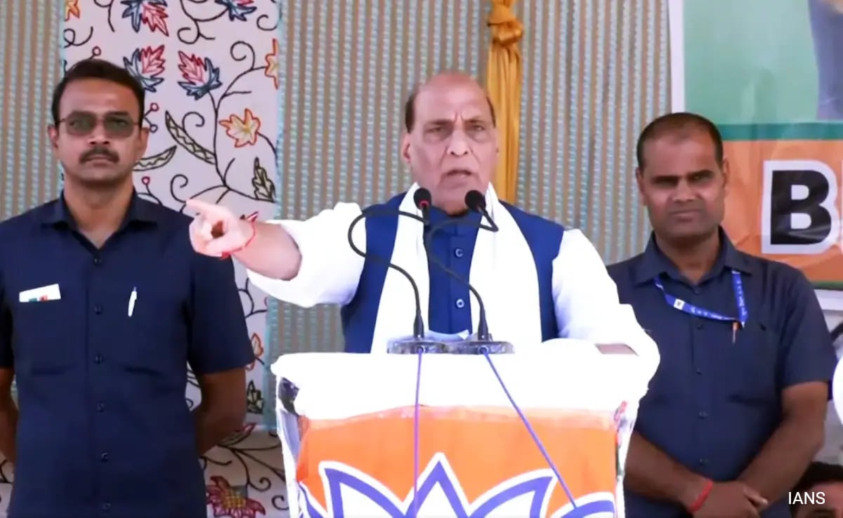 Want Improved Ties With Pak, But It Should Stop Sponsoring Terrorism First, Rajnath Singh At J&K Election Rally