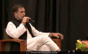 Read more about the article Rahul Gandhi In US Says India Has To Think About The Act Of Production