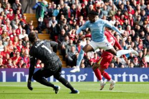 Read more about the article Liverpool Stunned By Nottingham Forest, Erling Haaland Hits Another Two In Manchester City Victory