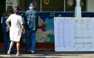 Read more about the article Sri Lanka Votes In First Presidential Poll Since Economic Collapse