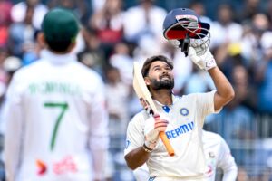 Read more about the article ICC Test Rankings: Rishabh Pant Re-enters Top 10 After Century On Return