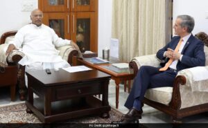 Read more about the article US Envoy To India Eric Garcetti Meets Congress Chief Mallikarjun Kharge