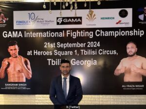 Read more about the article Wrestler Sangram Singh To Face Pakistans Ali Raza Nasir On MMA Debut