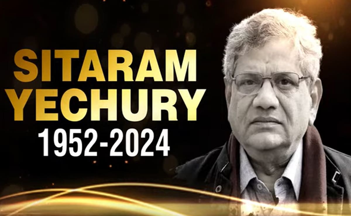 Read more about the article Sitaram Yechury – “Unrepentant Marxist”, Author and Editor