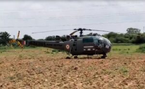 Read more about the article Air Force Chopper Makes Emergency Landing Due To Technical Snag In Telangana