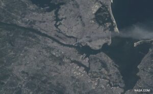 Read more about the article What 9/11 Attacks Looked Like From Space: NASA Shares Haunting Image