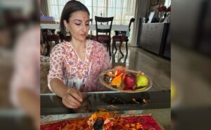 Read more about the article A Sneak Peek Into Soha Ali Khan’s Durga Puja Celebrations