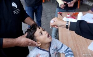 Read more about the article WHO Says Gaza Polio Campaign Postponed Due To Violence