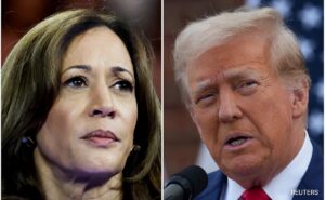 Read more about the article Days Ahead Of Elections, Poll Shows Harris Leading Trump By Single Point