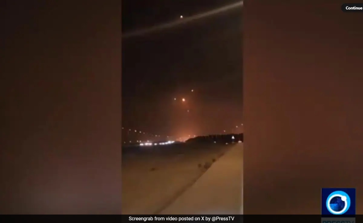 Video Shows Iran Launching Hundreds Of Ballistic Missiles At Israel