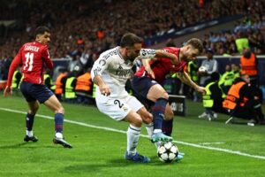 Read more about the article Jonathan David Strikes As Lille Claim Real Madrid Scalp In Champions League