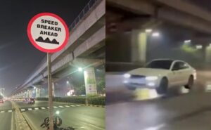 Read more about the article After Flying BMW Video Goes Viral, Gurugram’s Quick Action On Speed Breaker