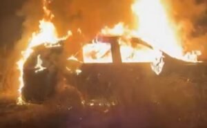 Read more about the article Toyota Fortuner Catches Fire, Burnt Body Found, Cops Probe Murder Angle