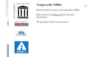 Read more about the article Internet Archive Hit By “Catastrophic” Attack, 31 Million Passwords Stolen