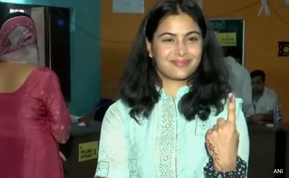 'It's Our Responsibility': Manu Bhaker On Voting For First Time In Haryana Polls