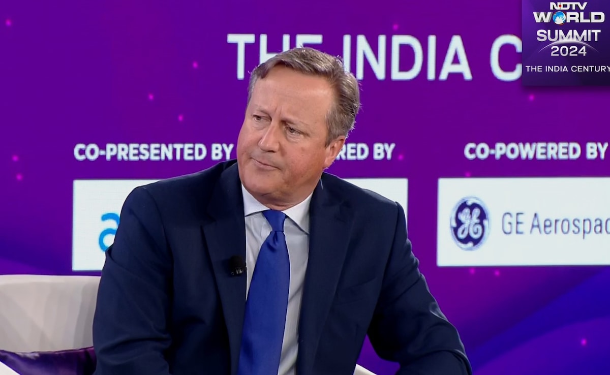 Read more about the article David Cameron At NDTV World Summit