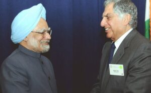 Read more about the article Manmohan Singh’s Ratan Tata Tribute