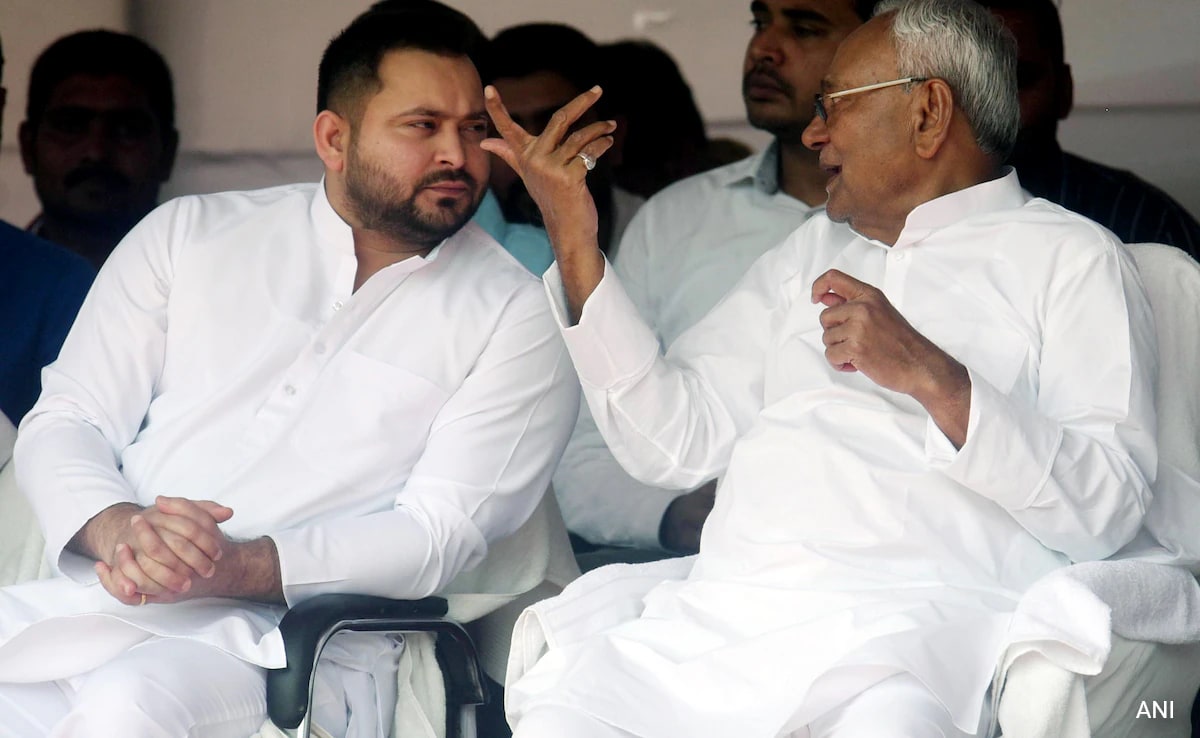 Read more about the article No Realignment With Nitish Kumar, “His Time Is Up”: Tejashwi Yadav