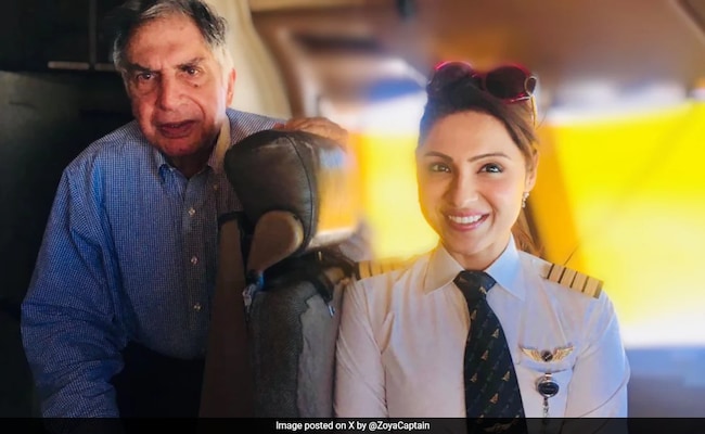 'This Is Your Throne': Pilot Recalls Her Encounter With Ratan Tata