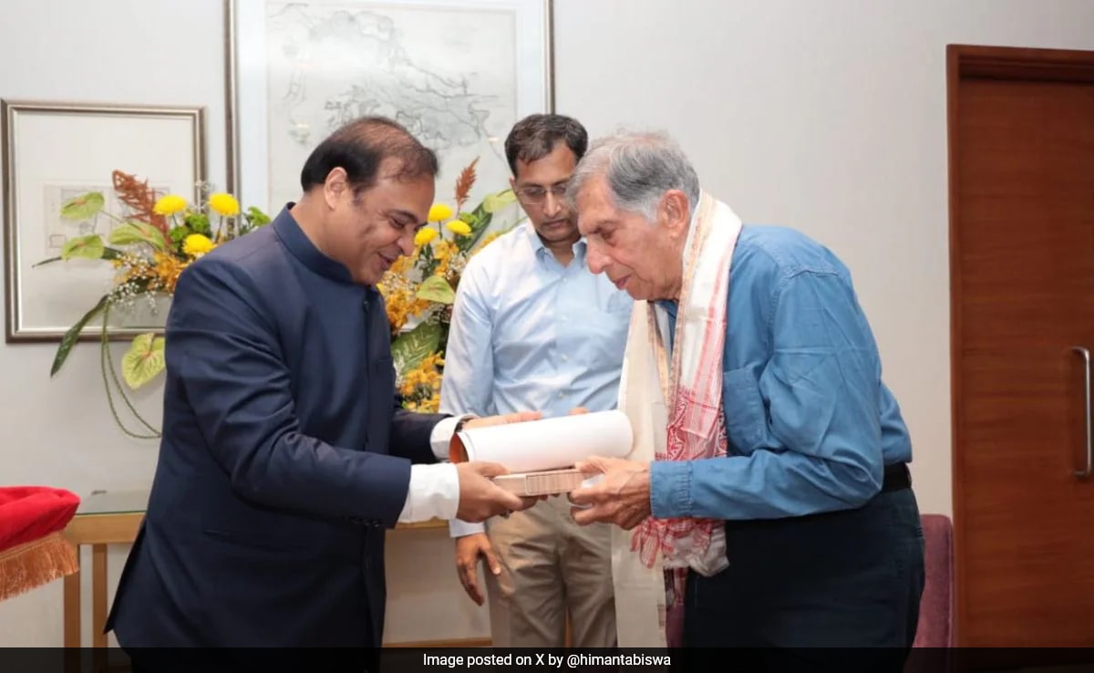 Cancer Care To Semiconductors: How Ratan Tata Helped Assam's Development