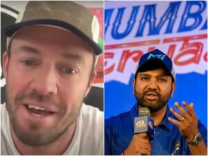 Read more about the article On ‘Rohit Sharma To Lead RCB’ Rumours, AB De Villiers Says “Virat Kohli Will Back…”