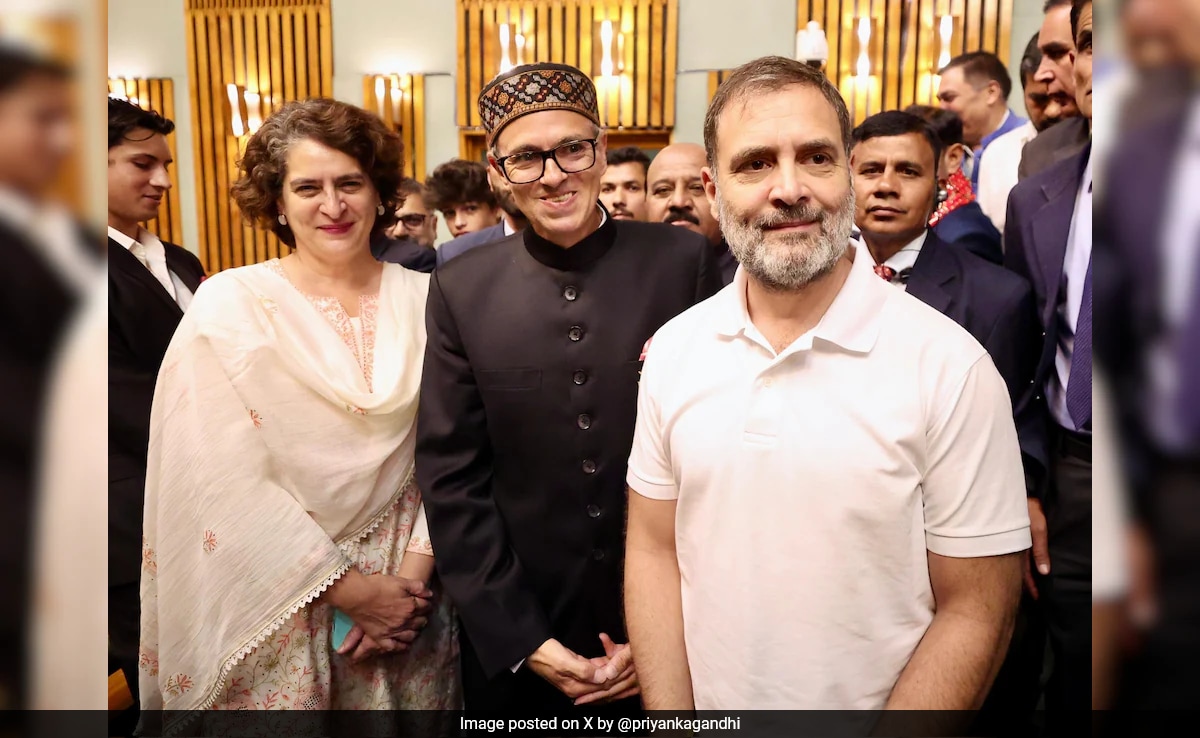 Read more about the article Priyanka Gandhi Wishes Jammu And Kashmir Chief Minister Omar Abdullah