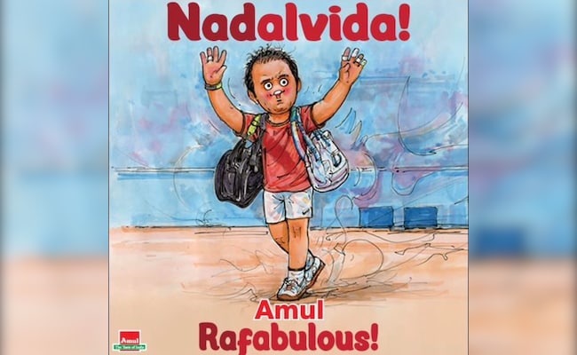 Read more about the article Amul Shares Topical Paying Tribute To Tennis Legend Rafael Nadal