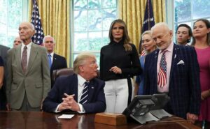 Read more about the article Apollo 11 Astronaut Buzz Aldrin Endorses Donald Trump