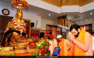 Read more about the article Nayab Saini Offers Prayers At Valmiki Temple, Ahead Of Taking Oath As Haryana Chief Minister