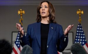 Read more about the article Kamala Harris Slams Trump’s “Offensive” Remark On Women