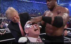 Read more about the article When Trump Shaved US Education Chief’s Husband’s Head In WWE Ring