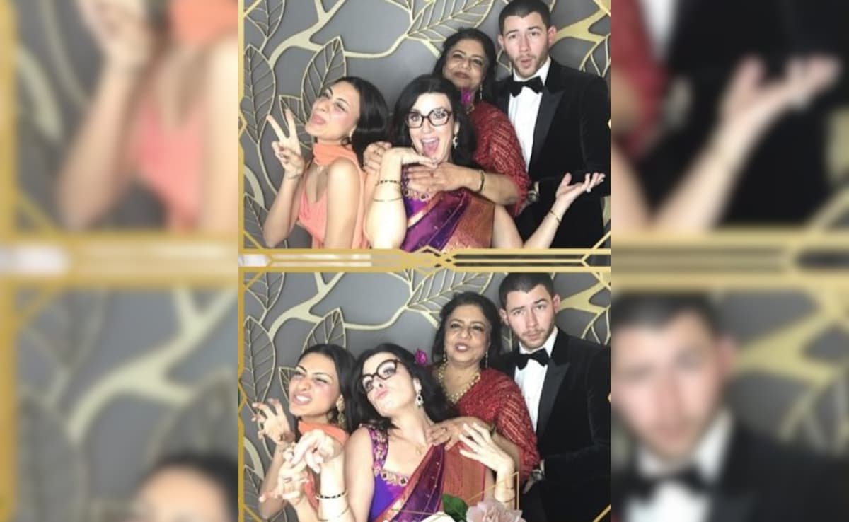 Nick Jonas Is Son-In-Law Of The Year As He Attends Priyanka Chopra's Cousin's Wedding Solo With Mother-In-Law Madhu Chopra