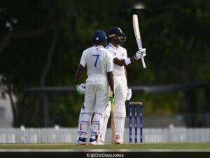 Read more about the article Sudharsan, Padikkal Rebuild India A With 50s After Mukesh Rattles Aus A