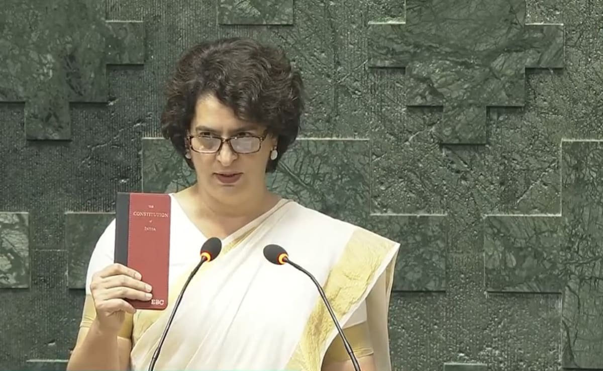 Priyanka Gandhi Vadra Sworn In As Lok Sabha MP, 3rd Gandhi In Parliament