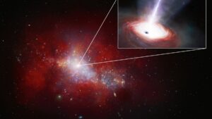 Read more about the article Astronomers Identify Black Hole Consuming Matter 40 Times Its Theoretical Limit