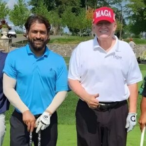 Read more about the article “Just 1 Golf Match With MS Dhoni And..”: Donald Trump’s US Election Win Sees ‘Thala For A Reason’ Meme Fest