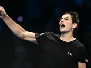 Read more about the article Taylor Fritz Beats Alexander Zverev, Through To ATP Finals Title Decider