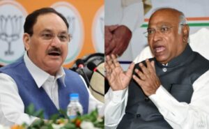 Read more about the article Letter Vs Letter As BJP’s JP Nadda, Congress Mallikarjun Kharge Clash Over Manipur Crisis